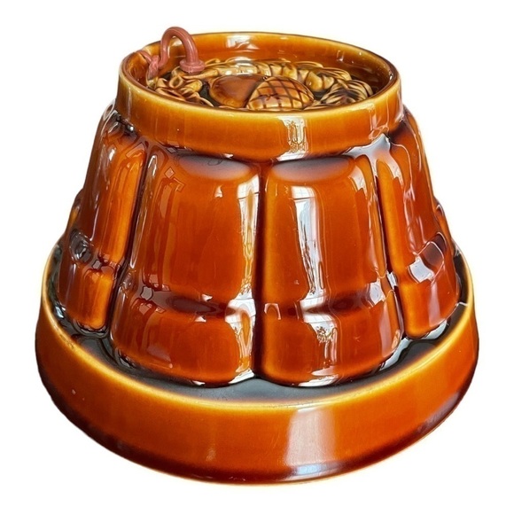 WILLIAMS Sonoma jelly mold, ceramic, Fall motif, excellent condition, no flaws - Picture 2 of 5